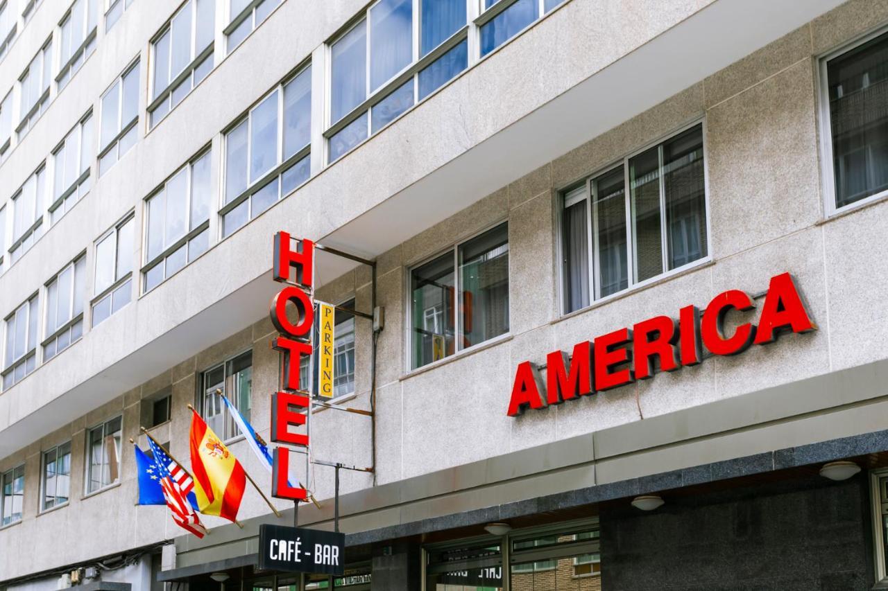 Hotel America Феррол Экстерьер фото