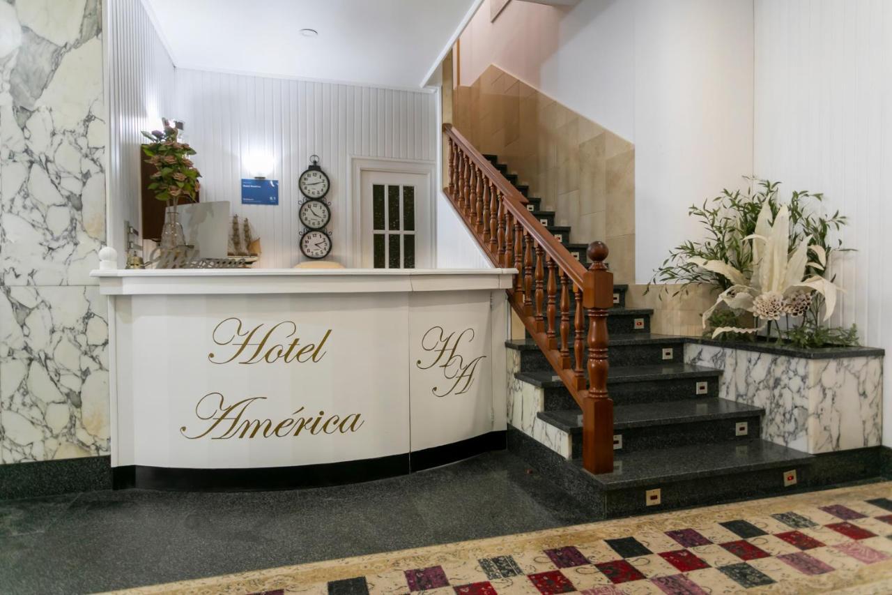 Hotel America Феррол Экстерьер фото