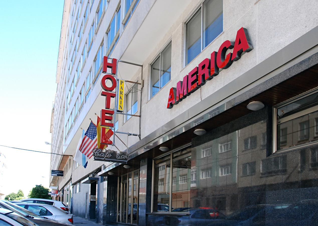 Hotel America Феррол Экстерьер фото
